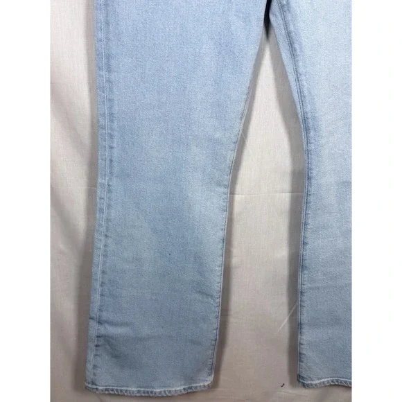 Tecovas NWT Women's Bootcut Jeans W31 Mid-Rise Light Wash Stretch Western Denim - Picture 5 of 14